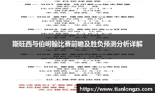 斯旺西与伯明翰比赛前瞻及胜负预测分析详解